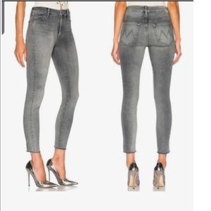 Mother the high waisted looker grey size 27